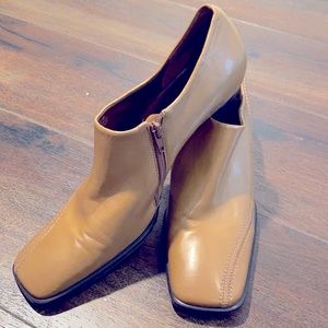 Franco Sarto Camel Ankle Booties- Size 9